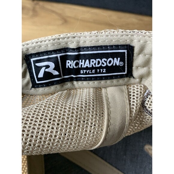 Ariat Cap Brown Snapback R112 Steer Head Bull USA Flag Patch - Picture 8 of 8